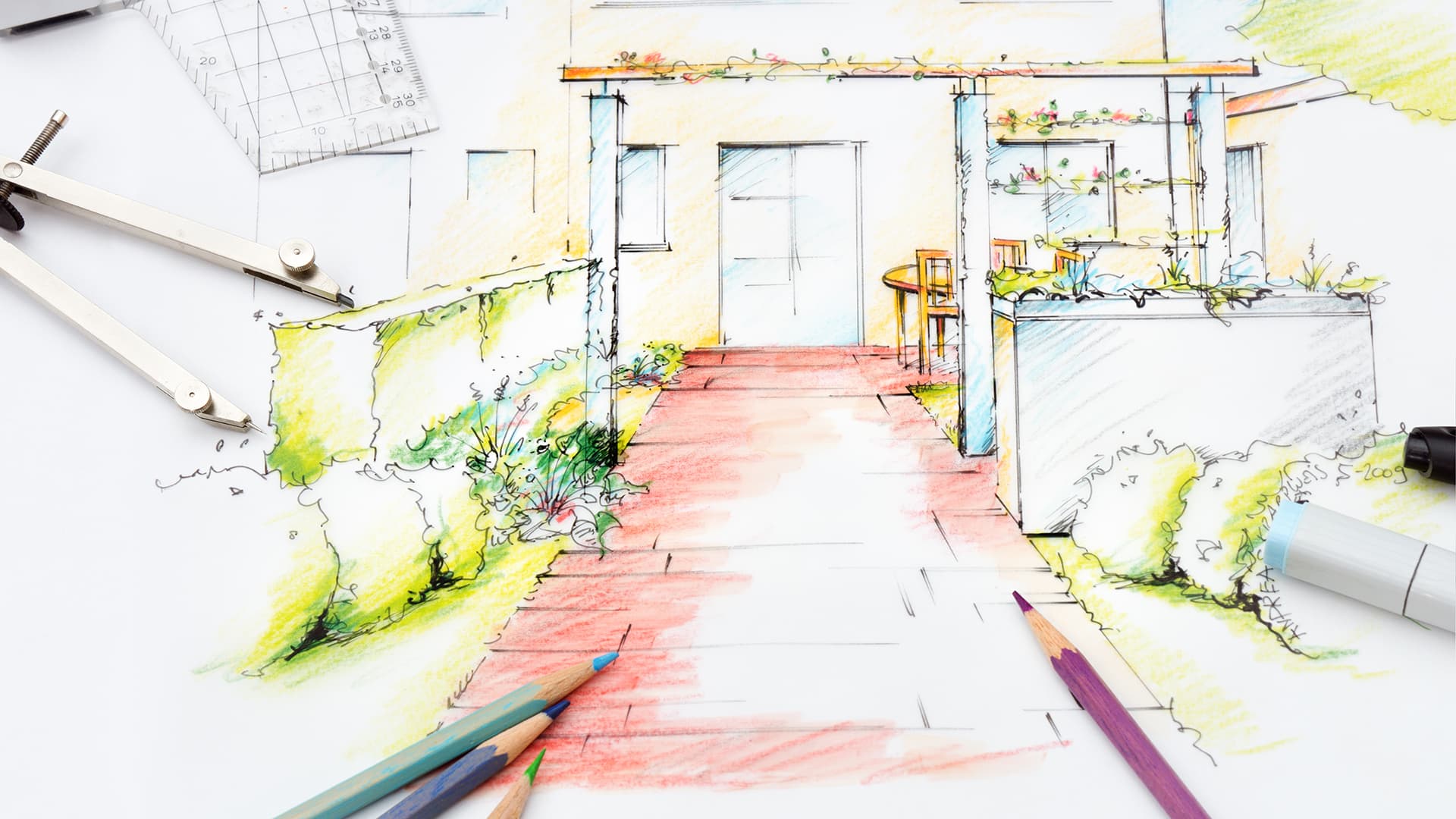 Suunnittelemalla saat aikaan kestävän pihan