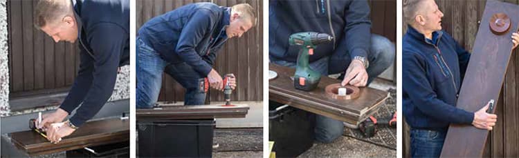 <p data-block-key="odhbu">Venttiilin paikka mitataan (kuva 1). Reikä tehdään rasiaporanterällä (kuva 2). Venttiili on lämpötilan mukaan säätyvä (kuva 3). Asennus kesti noin viisi minuuttia (kuva 4).</p>