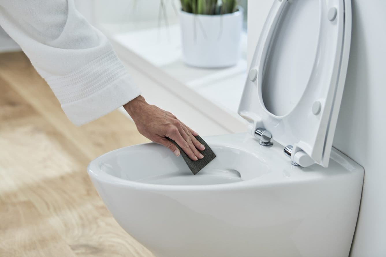 Ei huuhtelukaulusta - ei likaa eikä bakteereja