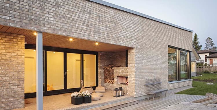 Julkisivutiilissä lukuisia vaihtoehtoja - raikas ilme taloyhtiöön