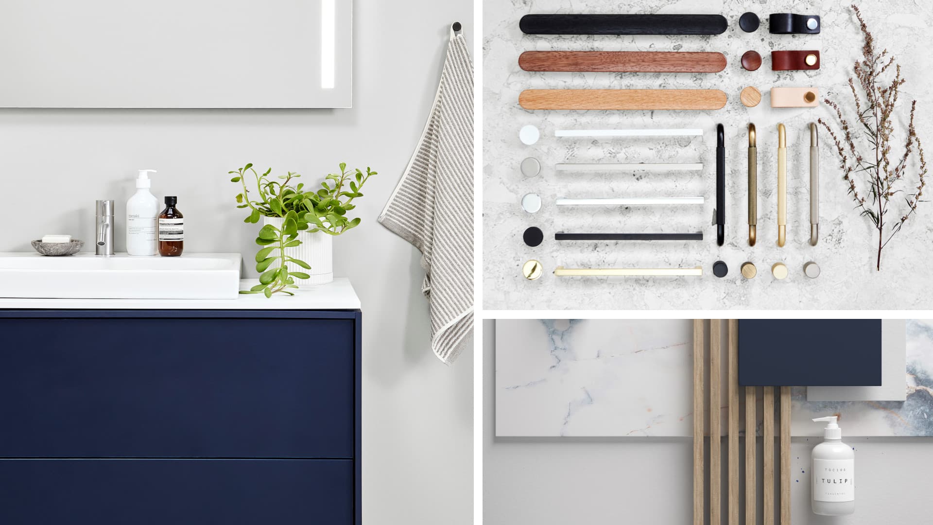 "Sininen on uusi musta" - nämä trendit näkyvät nyt kylpyhuoneissa