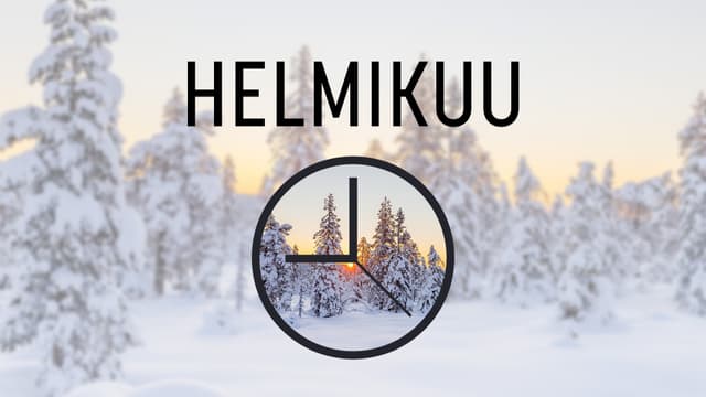 Taloyhtiön vuosikello helmikuu