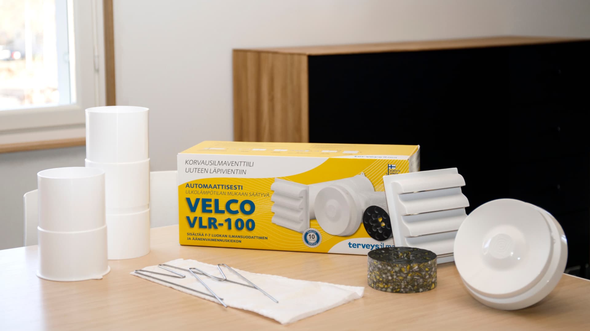 Mitä karmiventtiilin sisällä pitäisi olla?