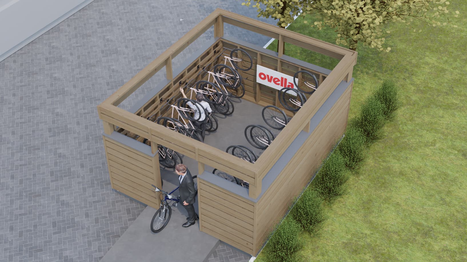 Laita taloyhtiön pyöräkaaos kuriin