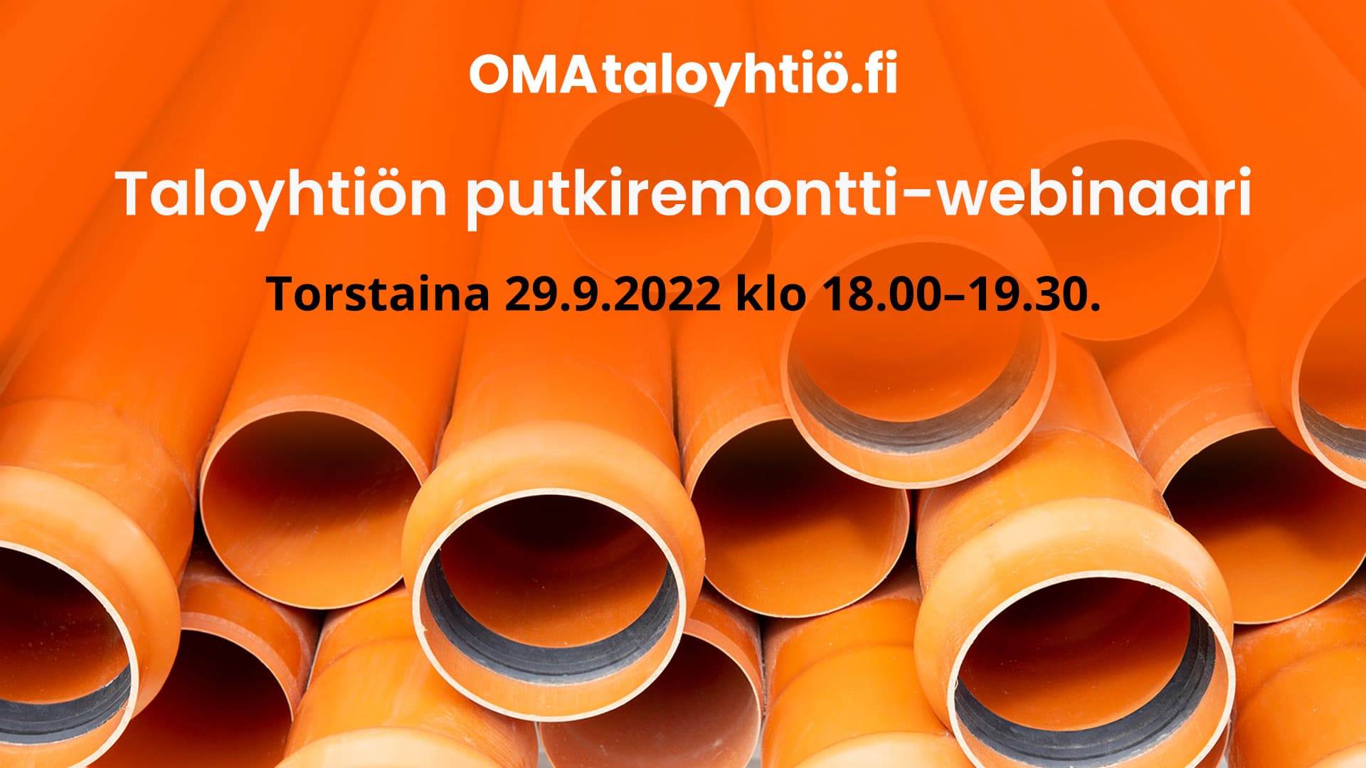 Mistä tietää, että on putkiremontin aika? Katso webinaarin tallenne