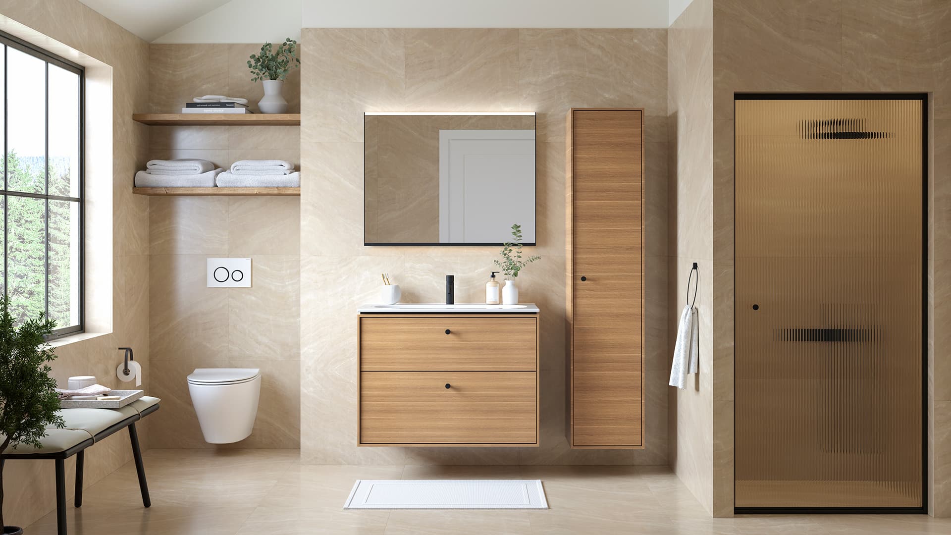 WC-istuimen paikkaa voi remontissa siirtää helposti