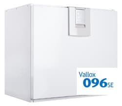 <p data-block-key="wo31e">Vallox 096 SE ja Vallox 096 MC ovat lämmöntalteenoton hyötysuhteeltaan huippuluokkaa: Ne ottavat poistoilman lämmöstä talteen 75 % ja lämmittävät sillä sisälle tuotavaa ilmaa. Koneet sopivat pienen ja keskisuuren asunnon ilmanvaihtokoneiksi.</p>