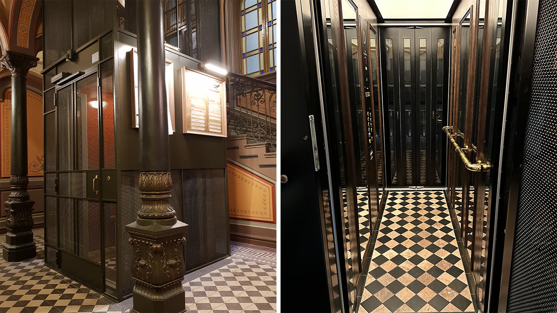 <p data-block-key="9sh3h">Jälkiasennettu Cibes Asmlift-hissi näyttää lopulta siltä, kuin se olisi aina kiinteistössä ollutkin.</p>