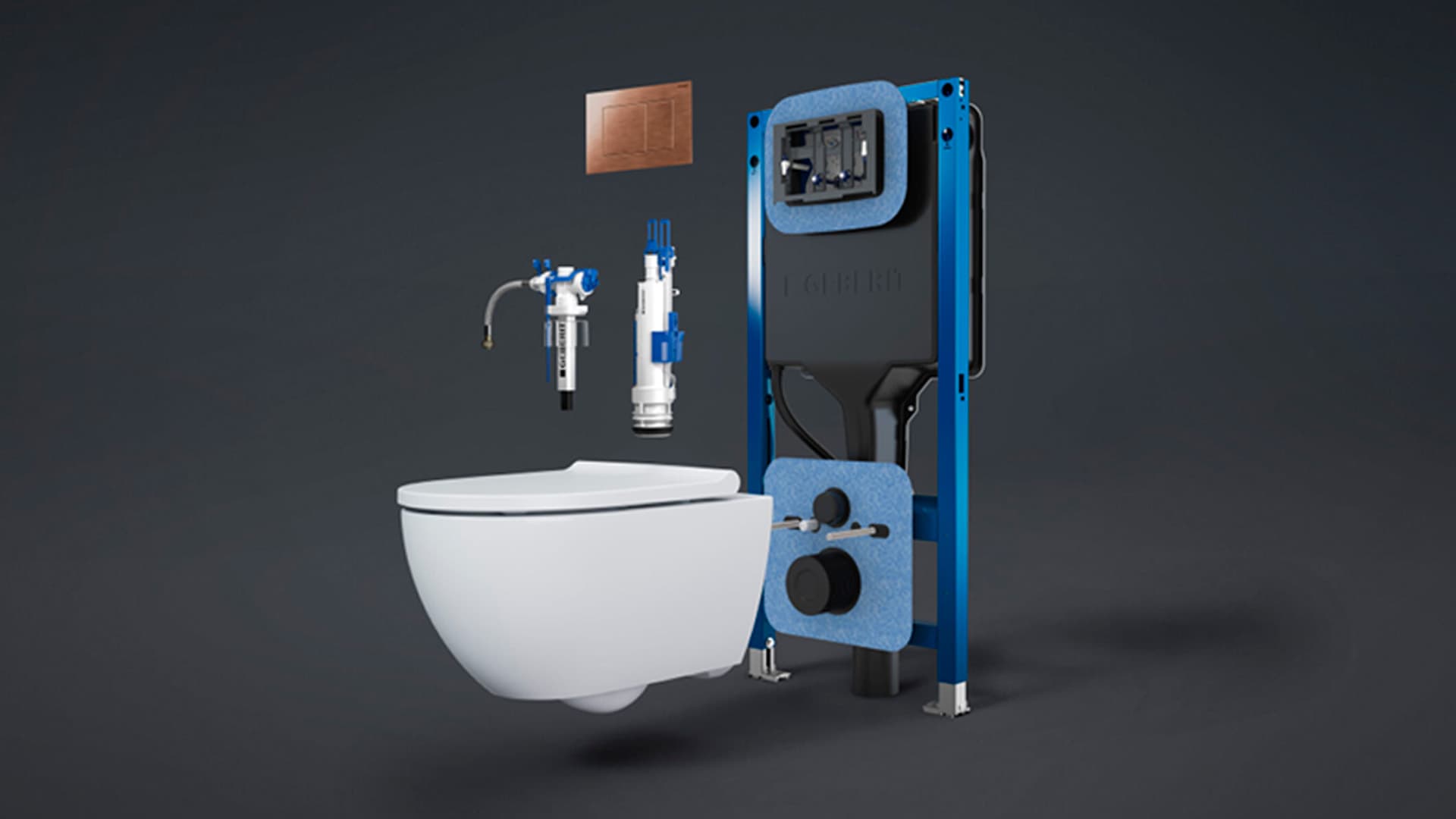 Geberit Duofix SAWA – turvallisin tapa asentaa seinä-wc suomalaisiin märkätiloihin