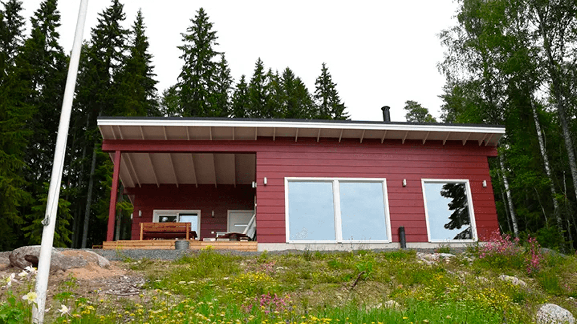 Hirsimökki on tiivis – tämän takia uusi mökki tarvitsee ilmanvaihtokoneen