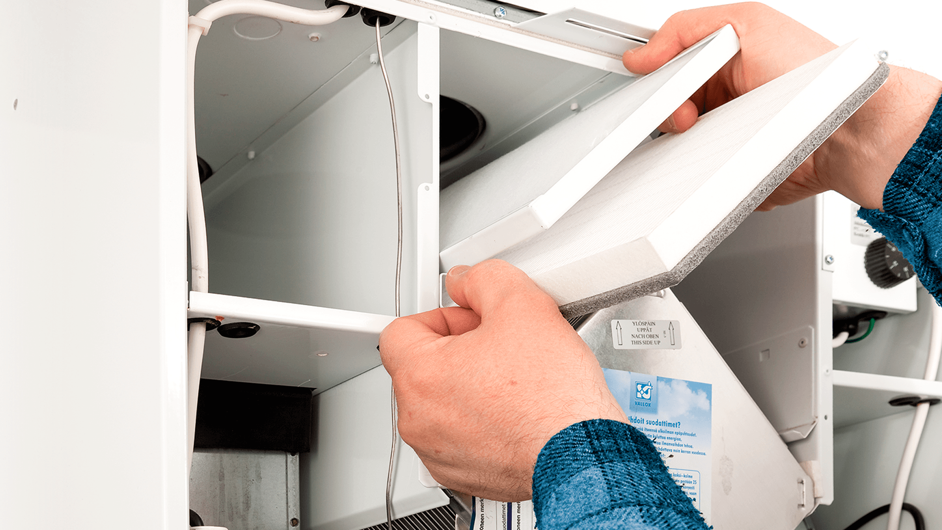 ilmanvaihtokoneen suodatinten vaihto VALLOX 1920x1080