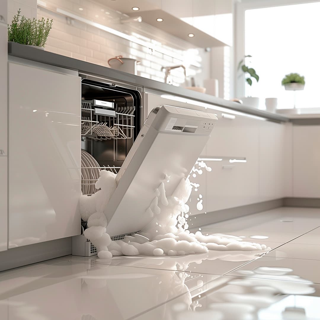 vuotava astianpesukone