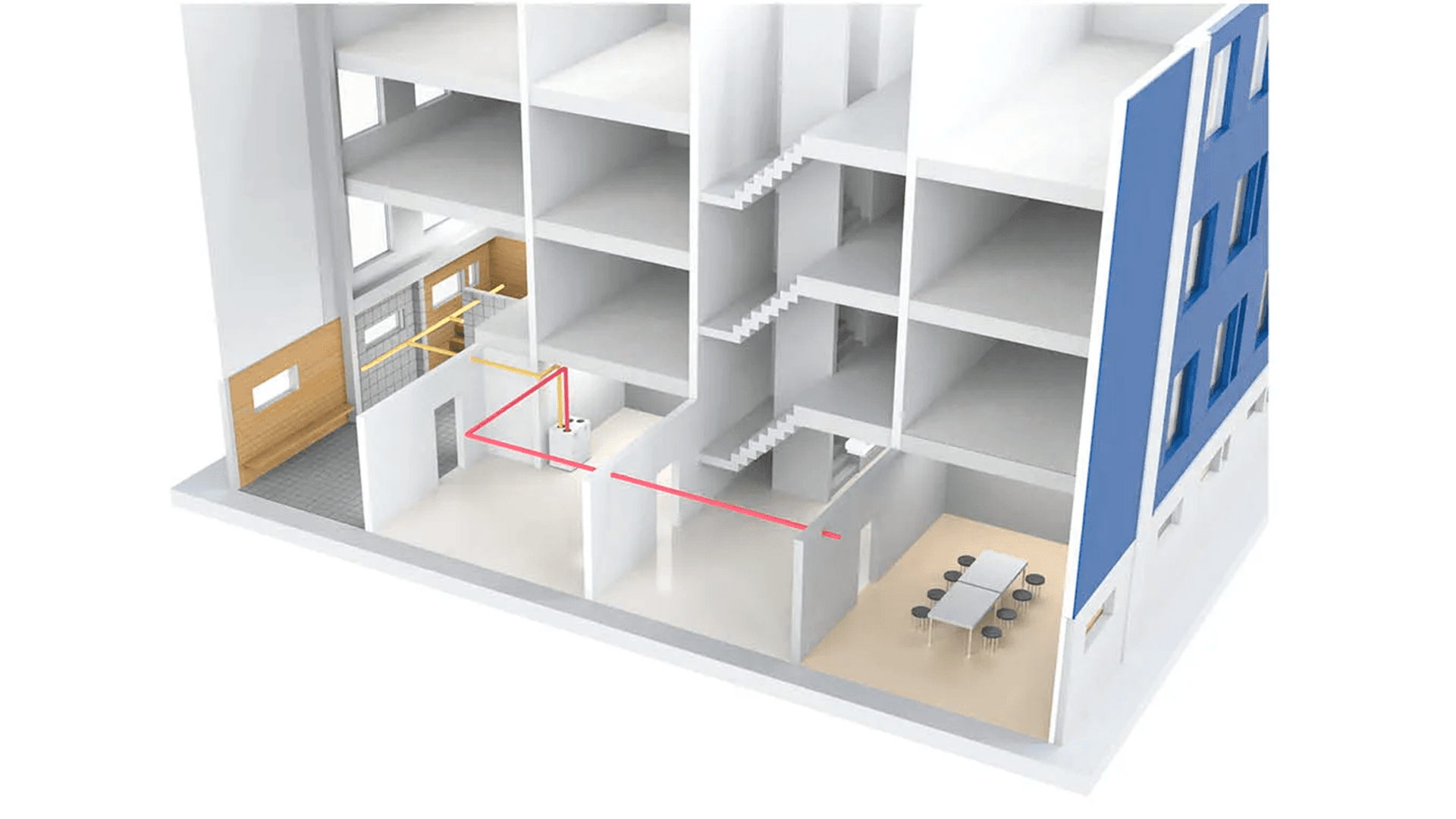 <p data-block-key="86mpx">Yhteiskäyttötilojen ilmanvaihto. (Kuva Vallox Oy)</p>